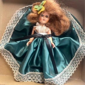 Vintage Virga Irish Doll 235 Hard Plastic 7” Redhead Original Box Beehler Arts - Picture 1 of 9