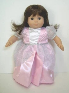 Pink PRINCESS Dress fot American Girl Bitty Baby or TWIN (OUTFIT ONLY) - Picture 1 of 2