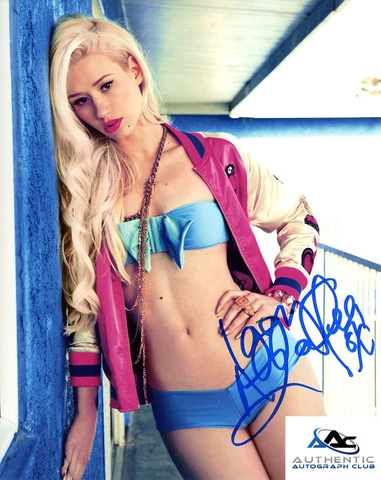 IGGY AZALEA AUTOGRAPH SIGNED 8x10 PHOTO RAP HIP HOP AUSTRALIAN ARTIST COA Cover
