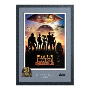 Tarjeta 50 Aniversario Star Wars Rebels Topps Lucasfilm 18 (2021) - Imagen 1 de 3