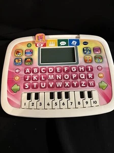 VTech Little Apps Learning Tablet Learning Toy Phonics Vtech 1394 Pink Toy 7"x9" - Picture 1 of 8