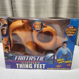 TOY BIZ Fantastic 4 Electronic "THING FEET" Up to Men's Size 5 w/ Sounds