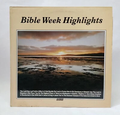 Bible Week Highlights - Religious Hymns - Music Vinyl Record - Image 1 of 4