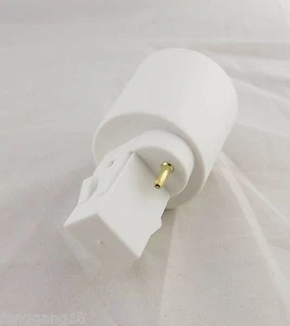 GX23 to E27 Socket Base LED Halogen CFL Light Bulb Lamp Adapter Converter Holder - Picture 1 of 5