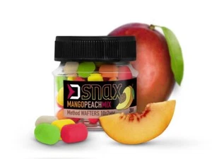 20g 10x7mm SNAX WAFTER Multicolor Mini Boilie Mango Melocotón (447,50 EUR/kg) - Imagen 1 de 1