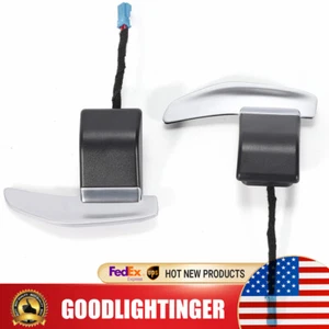 Pair Steering Wheel Gear Shift Paddle For BMW 1 2 3 4 SERIES F20 F30 X3 X5 F15 - Picture 1 of 22