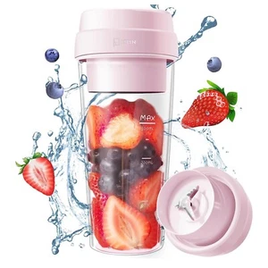 Portable Personal Blender USB Magnetic Contact Charge 14oz No Slip Base One-hand - Picture 1 of 12