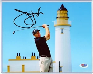 Foto 8x10 firmada a mano por Jim Furyk automática — certificado de autenticidad (PSA/ADN) - Imagen 1 de 2
