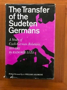 Radomir Luza. The Transfer of the Sudeten Germans... - Imagen 1 de 3