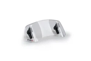 Puig Multi Adjustable Clip On Visor Deflector Universal 2.0 Clear - Picture 1 of 8