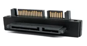 SATA Adapter 22Pin Buchse zu Stecker Winkel Kabel für Mainboard - Bild 1 von 4