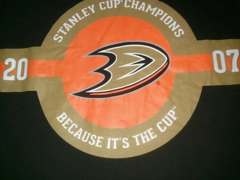 Because its the Cup Anaheim Ducks T-shirt NHL Cover