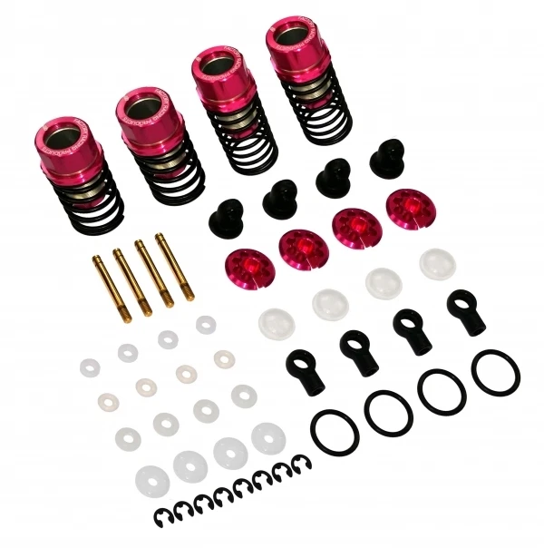 3Racing SAK-D4828/PK 57mm Aluminum Oil Shock Damper Set Sakura D4 AWD/RWD RC Car - Image 1 of 1