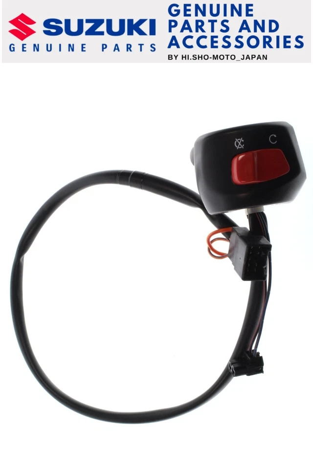 OEM SUZUKI GSX-R GSXR 600 750 1000 RH MANILLAR ARRANQUE INTERRUPTOR 37200-27E31 Foto 1 de 1