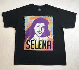 T-shirt Selena Merchandise Ufficiale Grafica Nera Taglia Large - Foto 1 di 13