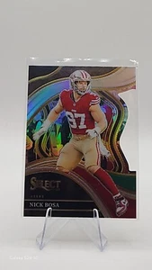 2023 Panini Select - Club Level Nick Bosa #230 Red & Green Prizm Die-Cut - Picture 1 of 2