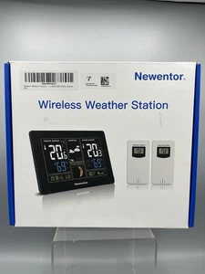 Newentor Weather Station Wireless Digital Indoor Outdoor Thermometer - FJ3378 - Picture 1 of 5