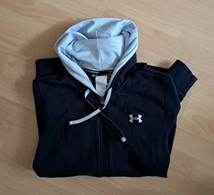UNDER ARMOUR Kapuzenjacke, Herren Hoodie Kapuzensweater, schwarz, Gr. S/M - Bild 1 von 5