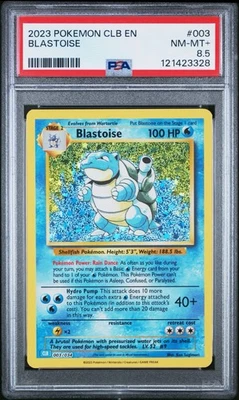 2023 Pokémon Blastoise #3 Celebrations Holo PSA 8.5 - Image 1 of 3