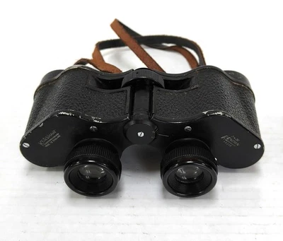 Vintage Kershaw Renown 7x30 Binoculars with Leather Case – Made in England - Image 1 of 4