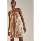 Farm Rio x Anthropologie Boho Halter Mini Dress Size M New $198