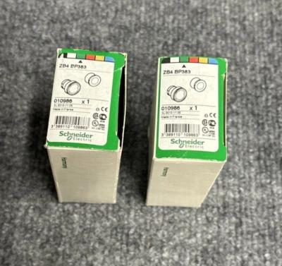 Lote de 2 - Schneider Electric ZB4 BP383 Cabezal Blanco para Pulsador Iluminado Foto 1 de 4