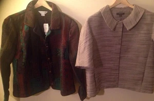 Women's Large Christopher And Banks Blazer - Picture 1 of 12