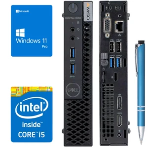 Dell Optiplex 3060 micro i5-8500 (6 CORE) WLAN 8/16/32GB - 256/512/1024GB Win 11 - Bild 1 von 13