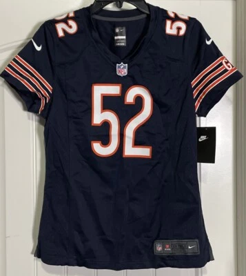 Camiseta deportiva para mujer Chicago Bears Nike Khalil Mack On Field mediana NFL Foto 1 de 4