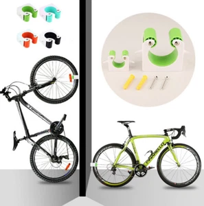 Bicycle Parking Rack Wall Hanging Buckle Indoor Fixing MTB Bike Cycling Hook Up - Picture 1 of 17
