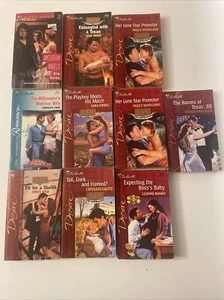 Silhouette Romance Books lot Of 10 Vintage - Picture 1 of 4