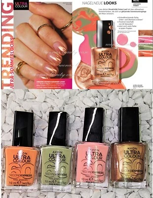 Avon ULTRA COLOUR Express Sekunden Nagellack Farbe Emerald Green 10ml Limitiert - Bild 1 von 4