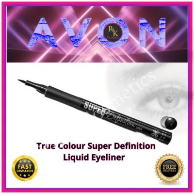 Avon True Colour Super Definition Liner Black Eyeliner - New - Boxed - Free Post - Image 1 of 4