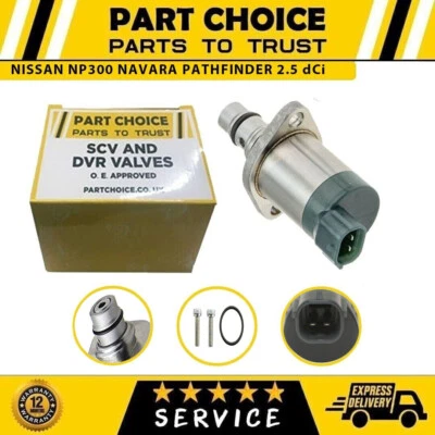 FUEL PUMP REGULATOR CONTROL VALVE Fits NISSAN NP300 NAVARA PATHFINDER 2.5 dCi - Image 1 of 4