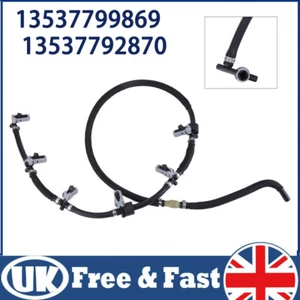 For BMW M57 3 5 6 7 X3 X5 Fuel return Line Hose Pipe Injector Hose Leak Line 24H - Picture 1 of 11