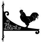 Ayam Cemani Huhn Zierrolle hängende Halterung