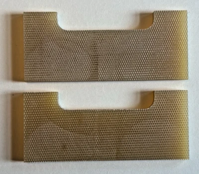 Fabricante de equipos originales Leybold D25B paletas de alto vacío (2) - Repuesto de bomba Trivac segunda etapa Foto 1 de 4