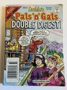 2003 tapa blanda Archie Digest Archie's Pals N Gals Doble digestión 73 banda de esquí - Imagen 1 de 10
