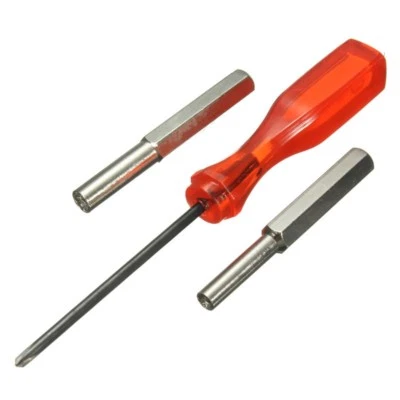 Security Bit Steel Set 3.8mm 4.5mm Bits Screwdriver Tool NES SNES N64 Nintendo - Image 1 of 4