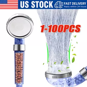 Filtered Shower Head with Handheld,3 Spray Modes High Pressure Water Saving Soft - Picture 1 of 13