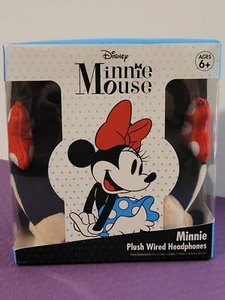 Disney® Classic Minnie Mouse Wired Plush Headphones Age 6+ - Picture 1 of 9
