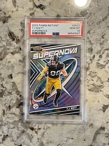 2023 Panini Instant TJ Watt Supernova /481 PSA 10 - Picture 1 of 2