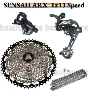 Grupo SENSAH ARX 1x13 4 piezas con cadena SUMC SX13 126L y casete Sunshine 50T - Imagen 1 de 1