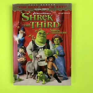 Shrek The Third (DVD, 2007, Full Screen) Animated Cartoon Movie - VERY GOOD -112 - Picture 1 of 8