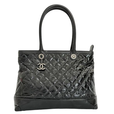 CHANEL Matelasse Tote Bag Cambon black Patent leather Women - Image 1 of 4