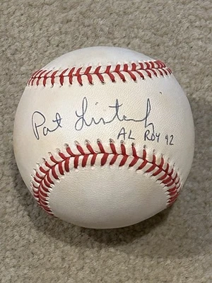 Béisbol firmado por Pat Listach autografiado ROY Brewers Astros PSA Foto 1 de 4