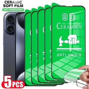 Protection écran pour iPhone 16 16E 15 14 13 12 11 Pro X XR XS Max Verre Trempé - Photo 1 sur 6