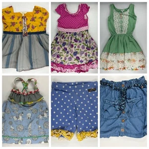 Matilda Jane Girls Outfits / Dresses & Shorts Lot - Size 10 - Picture 1 of 8