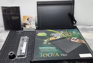 Tooya Pro Professional Graphic Tablet Adobe Elements 7 Slim USB W/Pen-Missing CD - Picture 1 of 7