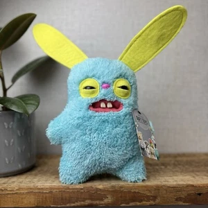 Fuggler Rabid Rabbit Snuggler Edition - Blue Bunny Funny Ugly Monster Plüsch - Bild 1 von 8